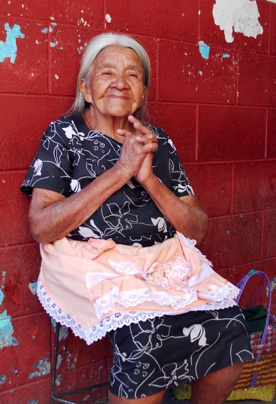 Image: Woman in Central America